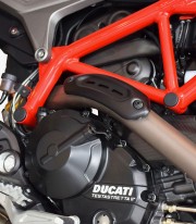 Puig Frame Caps Ducati Hypermotard 939, Hyperstrada 939 (16-18) in Black 9634N