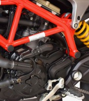 Puig Frame Caps Ducati Hypermotard 939, Hyperstrada 939 (16-18) in Black 9634N