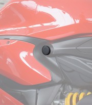 Puig Frame Caps Ducati 959 Panigale (16-19) in Black 9631N