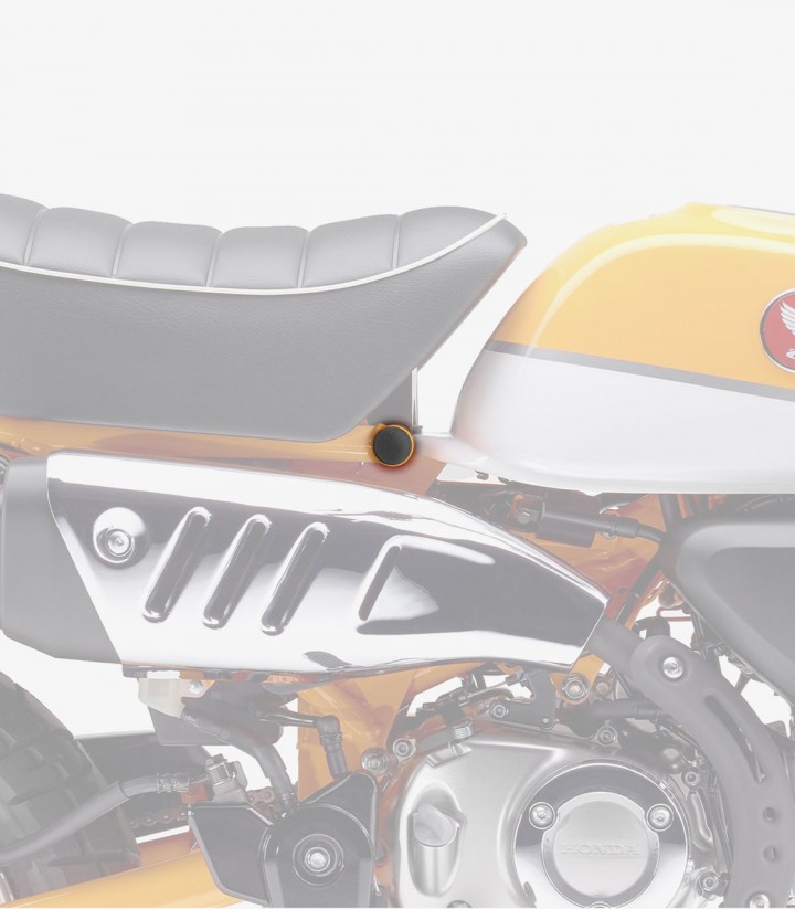 Tapones Chasis Puig Honda Monkey 125 (18-25) en Negro 3523N