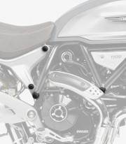 Tapones Chasis Puig Ducati Scrambler 1100 (18-20) en Negro 3522N