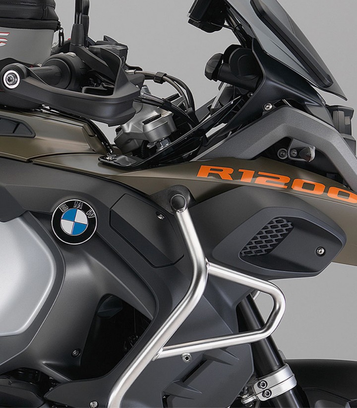 Puig Rahmenstopfen BMW R1200GS (13-18) in Schwarz 3521N