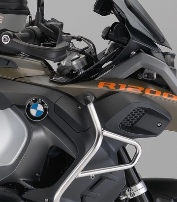 Puig Frame Caps BMW R1200GS (13-18) in Black 3521N