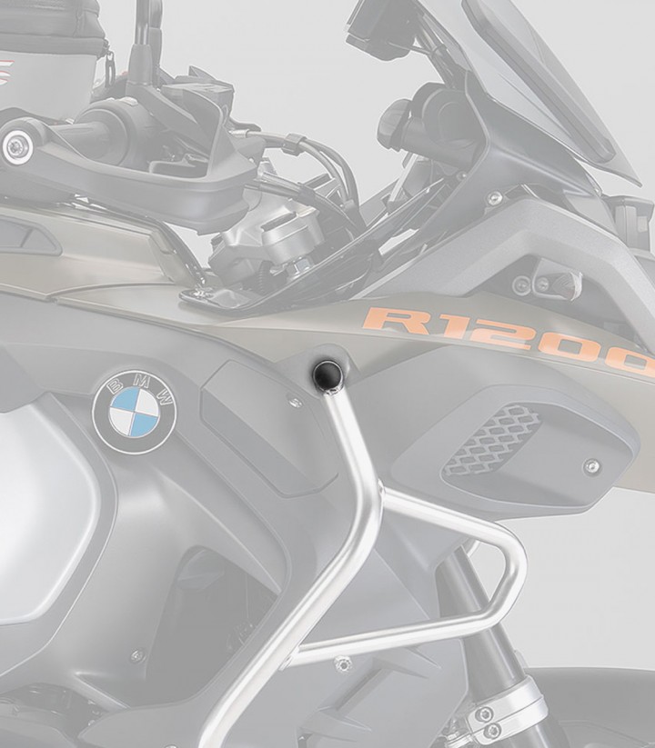 Tapones Chasis Puig BMW R1200GS (13-18) en Negro 3521N