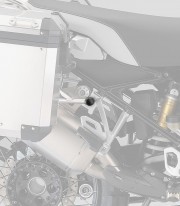 Tapones Chasis Puig BMW R1200GS (13-18) en Negro 3521N