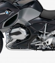 Puig Frame Caps BMW R1200/250RT (14-20) in Black 0327N