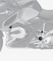 Tapones Chasis Puig BMW R1200/250RT (14-20) en Negro 0327N