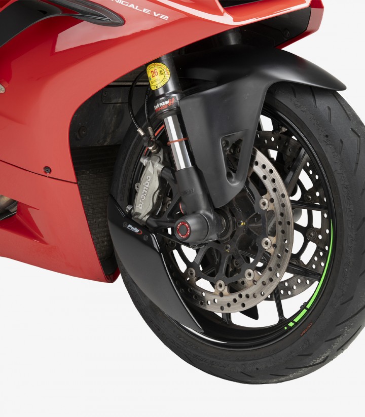 Aero-Windabweiser Rad Schwarz Ducati Panigale V2/V4/V4S (20-24) Puig 22665N