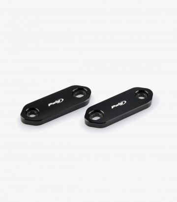 Puig Mirror Covers in Black for Kawasaki Ninja 125 / 250SL / 400 / 650 / 7 Hybrid (15-26)