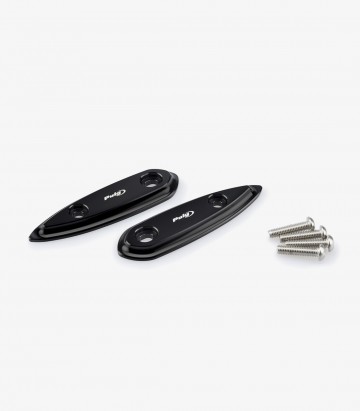 Puig Spiegelabdeckungen in Schwarz Yamaha YZF-R3 (15-18) 3856N