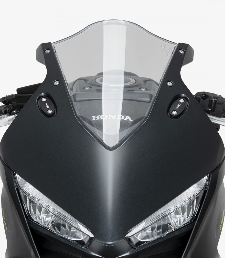 Puig Mirror Covers in Black for Honda CBR500R, CBR600RR, CBR650F / R (13-26)