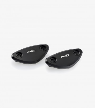 Puig Spiegelabdeckungen in Schwarz Triumph Daytona 675 (13-16) 3852N