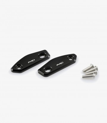 Puig Mirror Covers in Black for Suzuki GSX-R250 (17-19)