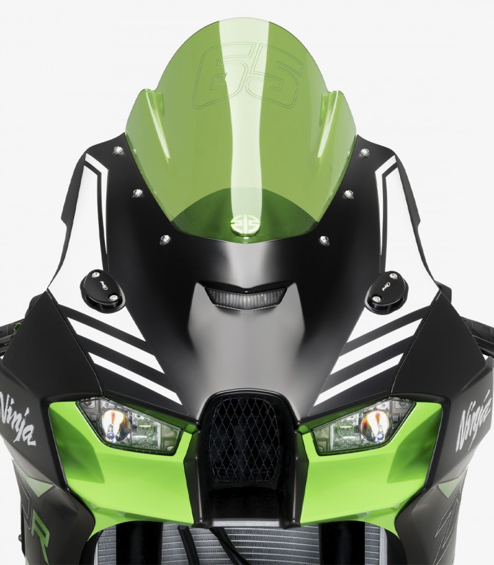 Puig Mirror Covers in Black for Kawasaki ZX-10R / 10RR (16-26)