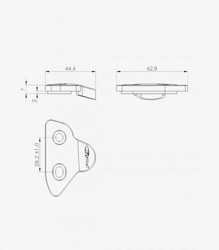 Puig Mirror Covers in Black for Yamaha YZF-R1 / R6 / R7 / R9 (15-26)