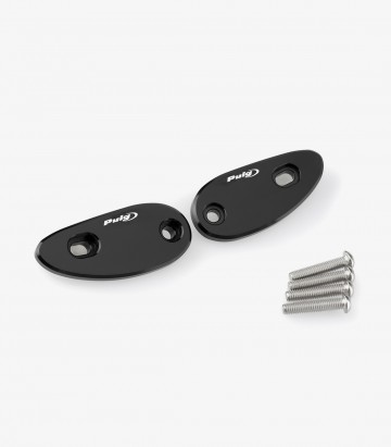 Puig Spiegelabdeckungen in Schwarz Honda CBR1000RR Fireblade (17-19), CBR1000RR-R Fireblade (20-25) 3843N