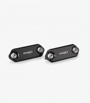 Puig Spiegelabdeckungen in Schwarz Aprilia RS 457 (24-26) 22242N
