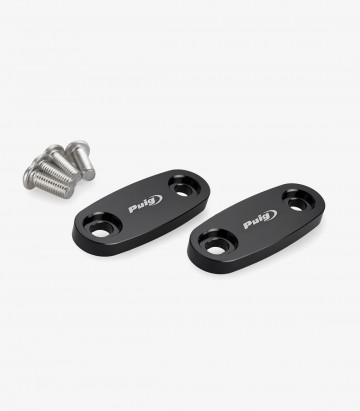 Puig Spiegelabdeckungen in Schwarz Honda Forza 750 (21-26) 22114N