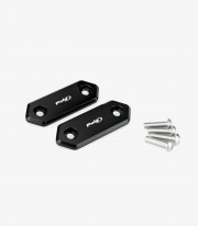 Tapas Retrovisor Puig en Negro Kawasaki Ninja 500, Ninja E-1, ZX-4R / 4RR, ZX-6R (24-26) 21798N