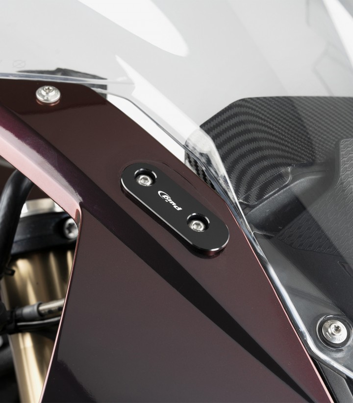 Puig Mirror Covers in Black for BMW M/S1000RR (23-26)