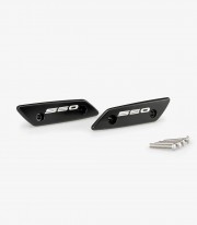 Tapas Retrovisor Puig en Negro Yamaha T-MAX 560 / Tech Max (22-24) 21298N