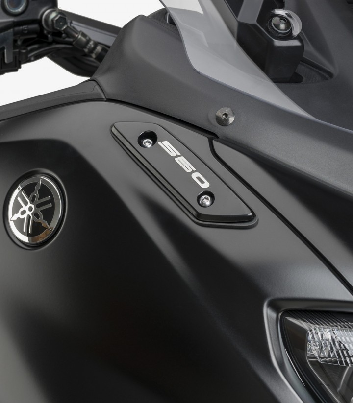 Tapas Retrovisor Puig en Negro Yamaha T-MAX 560 / Tech Max (22-24) 21298N