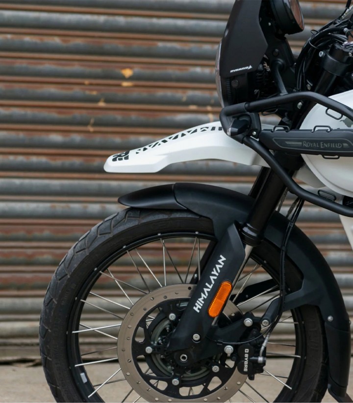 Faldón guardabarros delantero Puig 22497N para Royal Enfield Himalayan 450 (24-26)