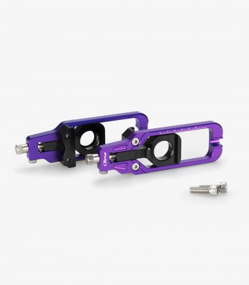Puig Kettenspanner Lila 20691L für Suzuki GSX-R600 (11-16), GSX-R750 (11-16)