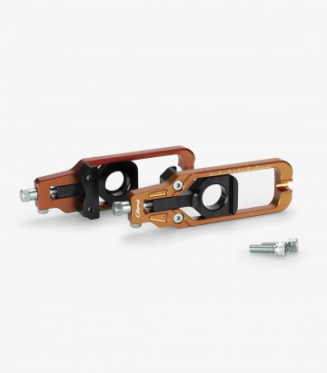 Puig Kettenspanner Orange 20691T für Suzuki GSX-R600 (11-16), GSX-R750 (11-16)