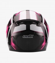 Casco Integral Unik Infantil CN-04 Beep Rosa, Negro y blanco
