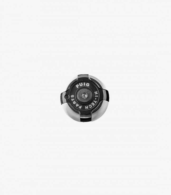 Tapón Cárter Hi-Tech Puig Plateado 7140P para varios modelos de Husqvarna, KTM y Triumph