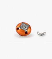 Puig Hi-Tech Oil Filler Cap Orange 6158T for various models of Kawasaki