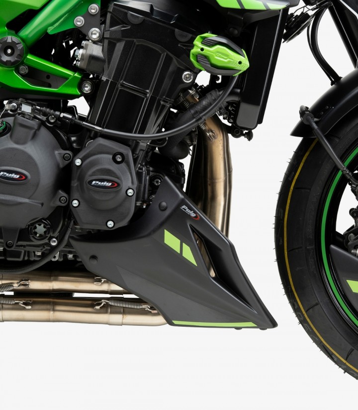 Puig Belly Pan Matte Black for Kawasaki Z900 / SE (25-26) 22732J 22732J
