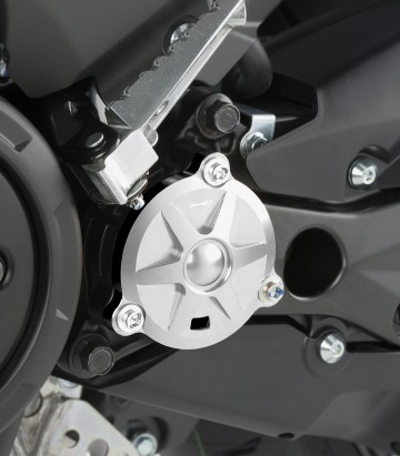 Puig Silver Sprocket Cover Yamaha T-MAX 530 / DX / SX (12-19), T-MAX 560 / Tech Max (20-26) 8502P