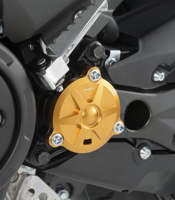 Puig Gold Sprocket Cover Yamaha T-MAX 530 / DX / SX (12-19), T-MAX 560 / Tech Max (20-26) 8502O