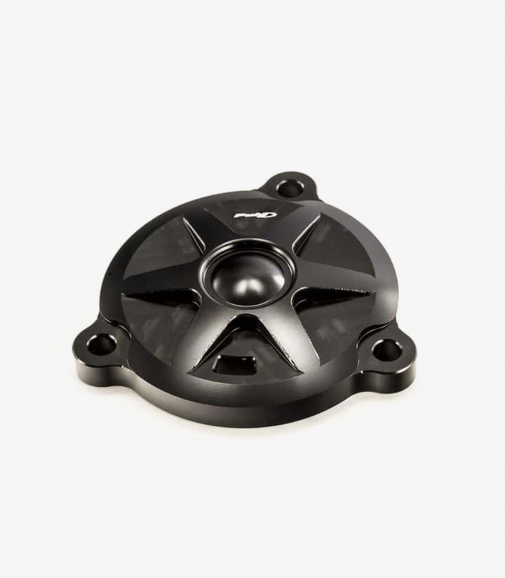 Tapa Piñón Puig Negro Yamaha T-MAX 530 / DX / SX (12-19), T-MAX 560 / Tech Max (20-26) 8502N