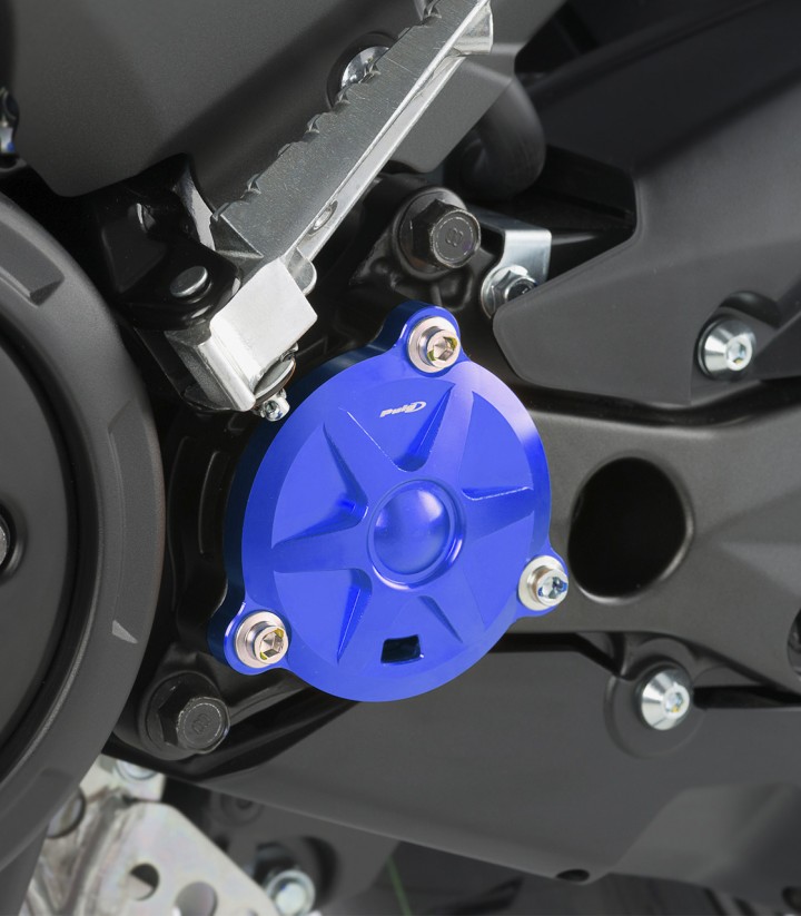 Puig Ritzelabdeckung Blau Yamaha TMAX 530 (12-19), TMAX 560 (20-26) 8502A