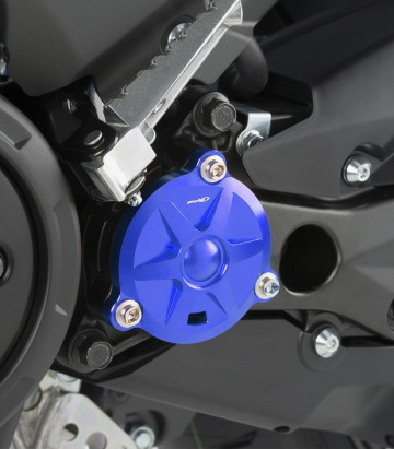Tapa Piñón Puig Azul Yamaha T-MAX 530 / DX / SX (12-19), T-MAX 560 / Tech Max (20-26) 8502A