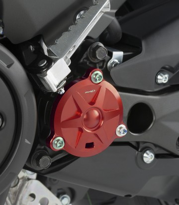 Puig Ritzelabdeckung Rot Yamaha TMAX 530 (12-19), TMAX 560 (20-26) 8502R