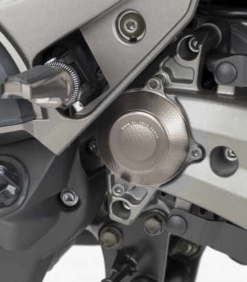 Tapa Piñón Puig Plateado Kymco AK550 / Premium (17-26) 9547P