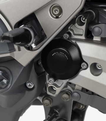 Puig Black Sprocket Cover Kymco AK550 / Premium (17-26) 9547N