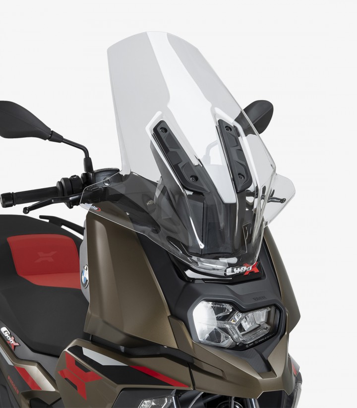 Windschild Puig V-Tech Line Touring BMW C400X (19-26) Klar 22410W