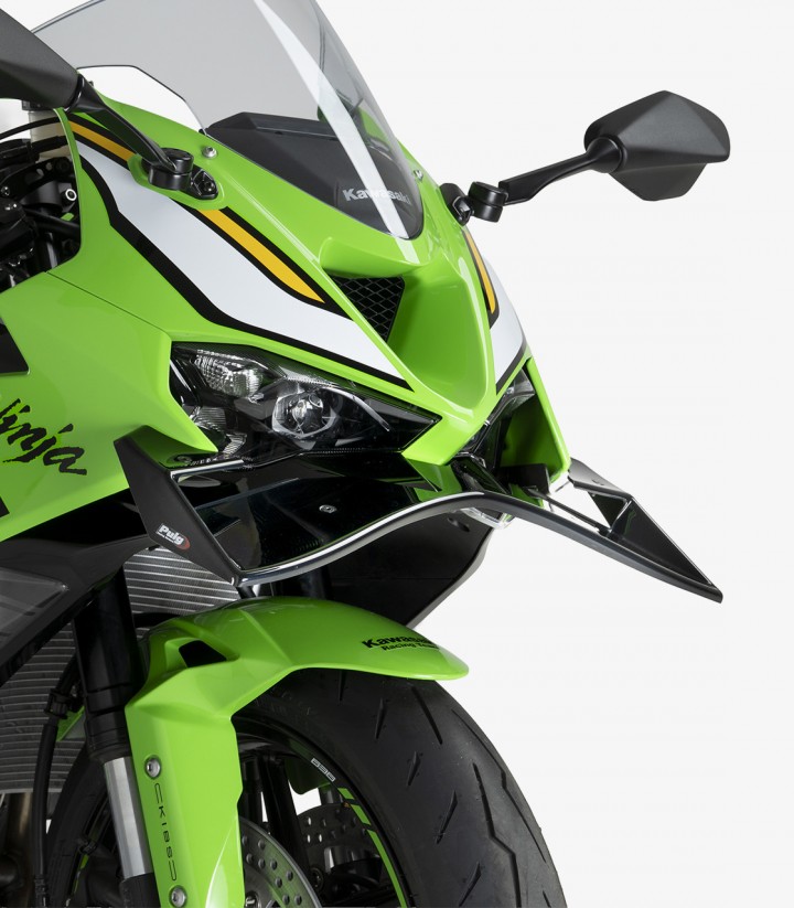 Alerones Frontales GP 22660N Puig Kawasaki ZX-6R Ninja (24-26) Negro