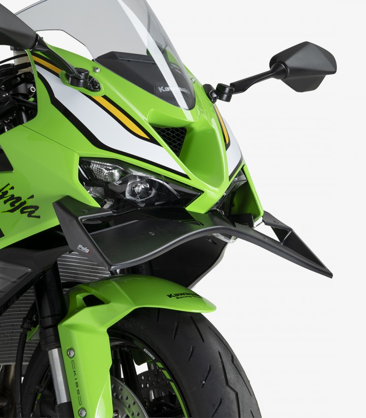 Winglets Vorne GP 22660J Puig Kawasaki ZX-6R Ninja (24-26) Mattschwarz