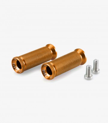 Puig Evolution Footpegs in Orange 22600T