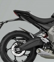 Puig Rear Fender Extension 22501J for Triumph Daytona 660 (24-25)