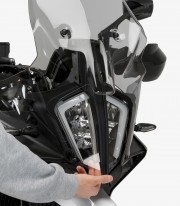 Puig Adhere Headlight Protector 21613W for KTM 790 / 890 Adventure, 890 SMT (23-26)