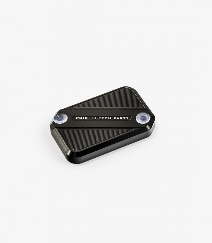 Tapa depósito líquido Freno Puig color Negro 9612N para Varios modelos de Aprilia, BMW, KTM, Suzuki y Triumph