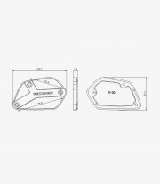 Brake Fluid Reservoir Cap Puig Red 9530R for various BMW models