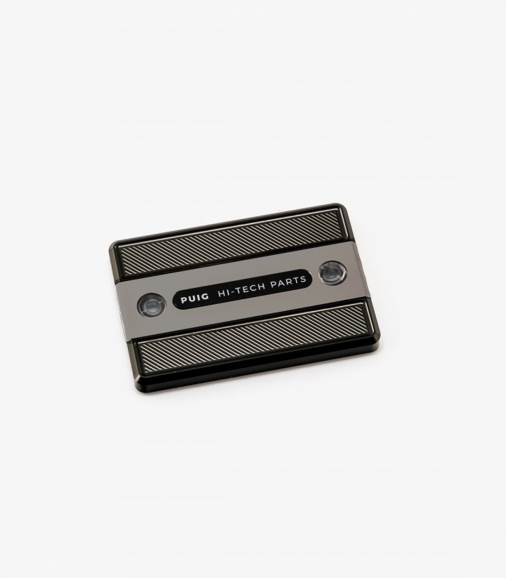 Tapa depósito líquido Freno Puig color Titanio 9267Y para varios modelos de Yamaha